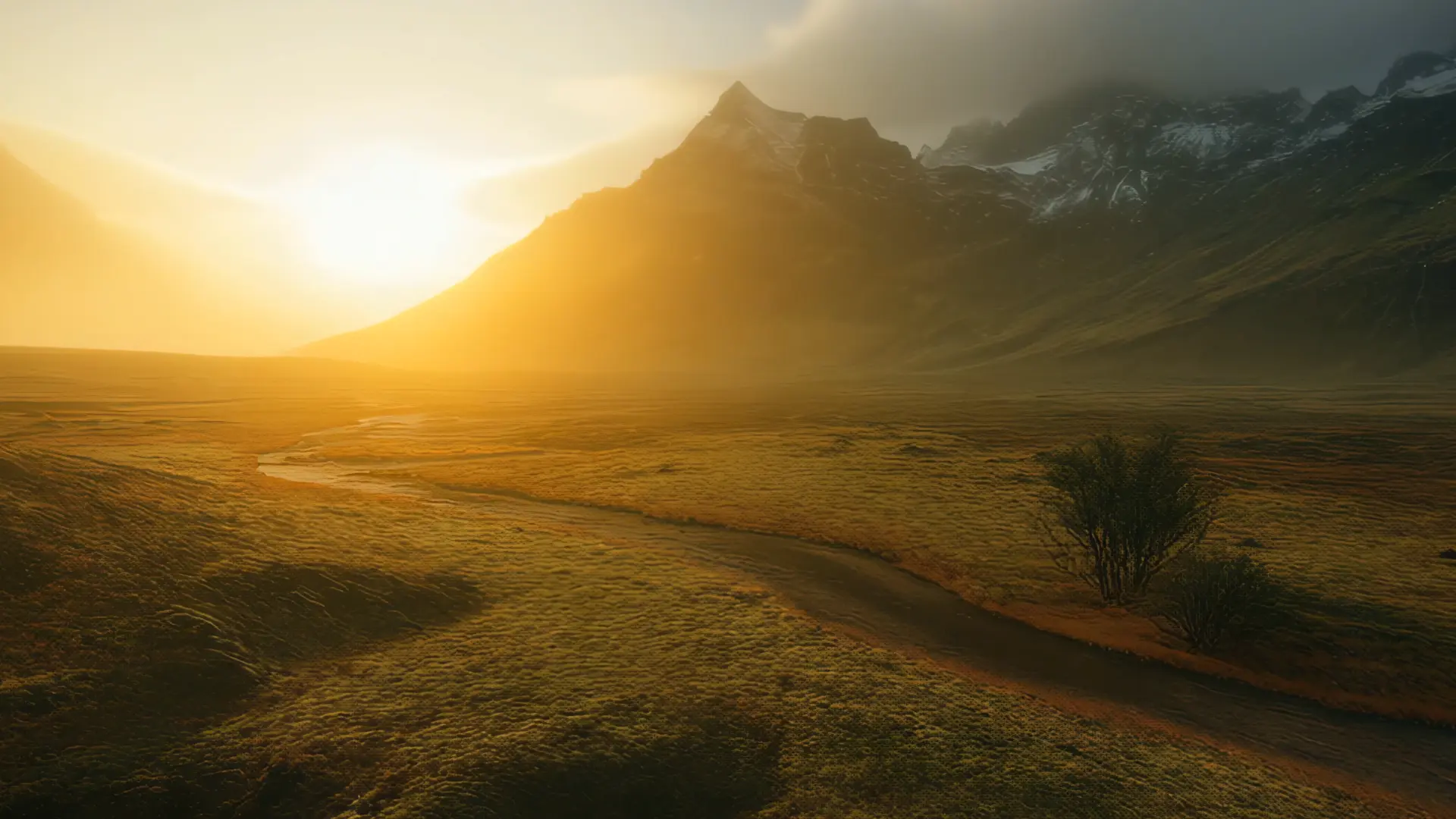 A landscape from the Road to Happy journey
